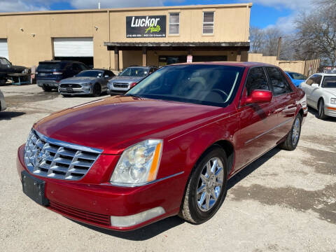 2010 Cadillac DTS for sale at LUCKOR AUTO in San Antonio TX