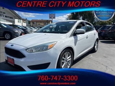 2015 Ford Focus for sale at Centre City Motors in Escondido CA