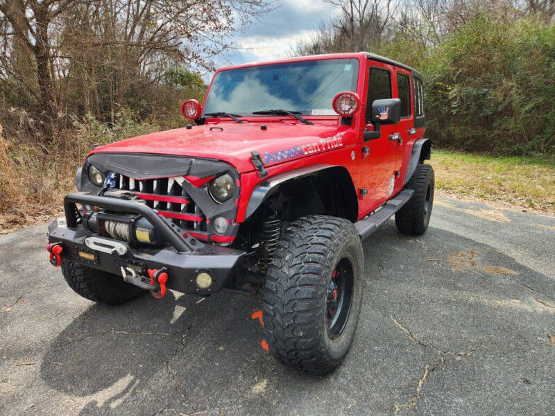 2016 Jeep Wrangler Unlimited for sale at Dukes Automotive LLC in Lancaster SC