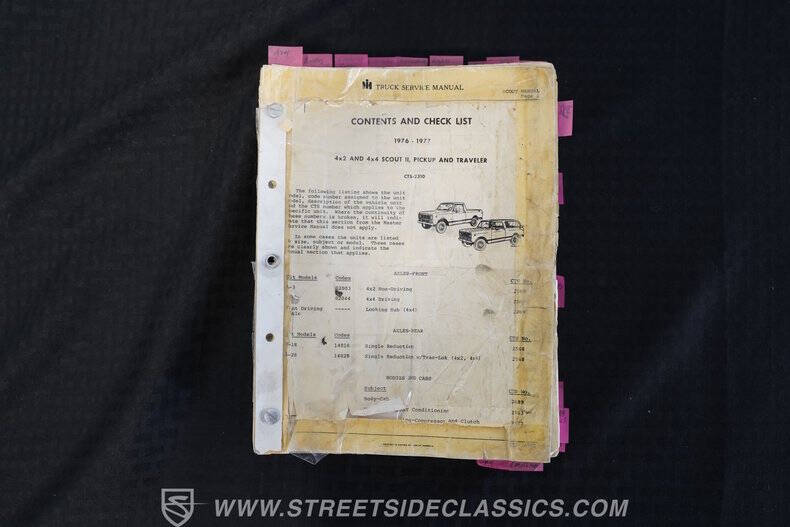 1977 International Scout