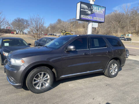 2015 Dodge Durango for sale at Lewis Blvd Auto Sales in Sioux City IA
