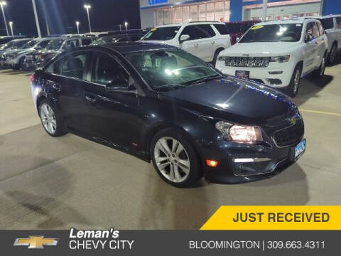 2015 Chevrolet Cruze for sale at Leman's Chevy City in Bloomington IL