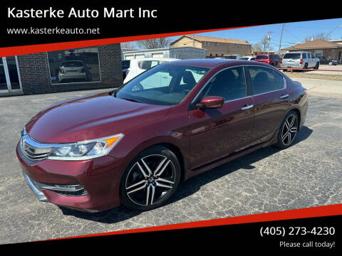 2017 Honda Accord for sale at Kasterke Auto Mart Inc in Shawnee OK