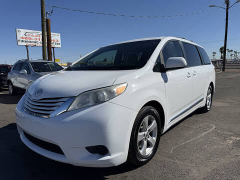 2017 Toyota Sienna for sale at Carz R Us LLC in Mesa AZ