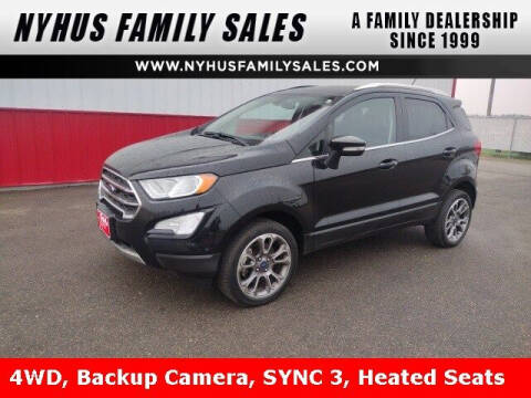 2020 Ford EcoSport for sale at Nyhus Family Sales in Perham MN