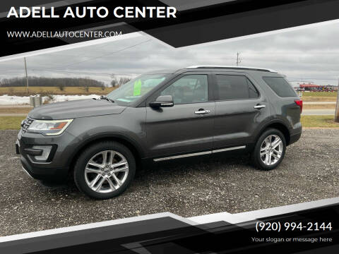 2017 Ford Explorer for sale at ADELL AUTO CENTER cars/trucks in Waldo WI