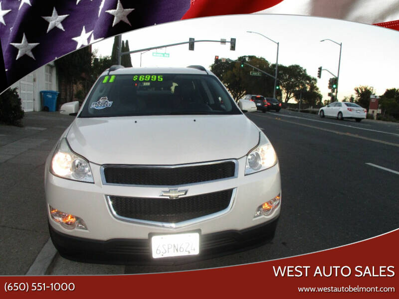 2011 Chevrolet Traverse for sale at West Auto Sales in Belmont CA