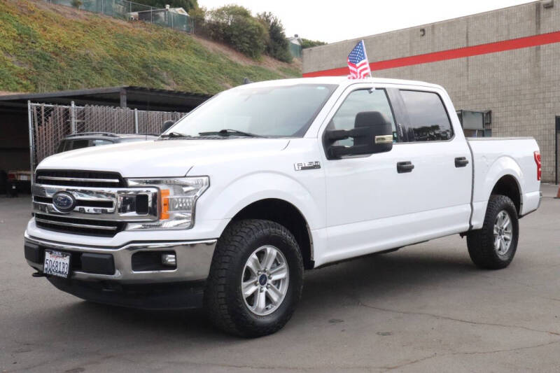 Used 2019 Ford F-150 XLT with VIN 1FTEW1E52KFB54482 for sale in San Diego, CA