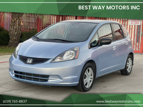 2010 Honda Fit for sale at BEST WAY MOTORS INC in San Diego CA