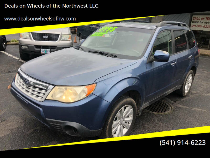 2012 Subaru Forester for sale at Deals on Wheels of the Northwest LLC in Springfield OR