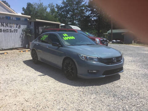 2014 Honda Accord for sale at Bennett Etc. in Richburg SC