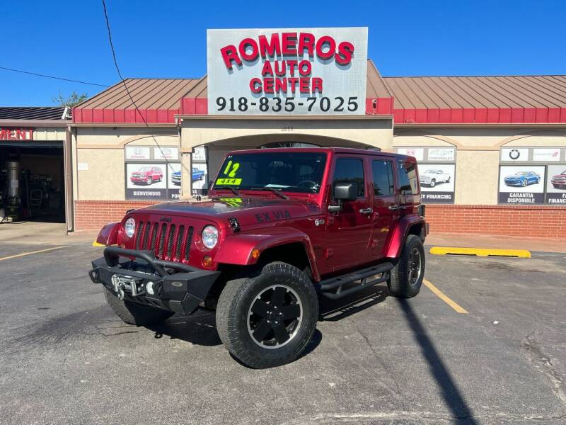 2012 Jeep Wrangler Unlimited for sale at Romeros Auto Center in Tulsa OK