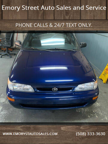 1997 Toyota Corolla for sale at Emory Street Auto Sales and Service in Attleboro MA