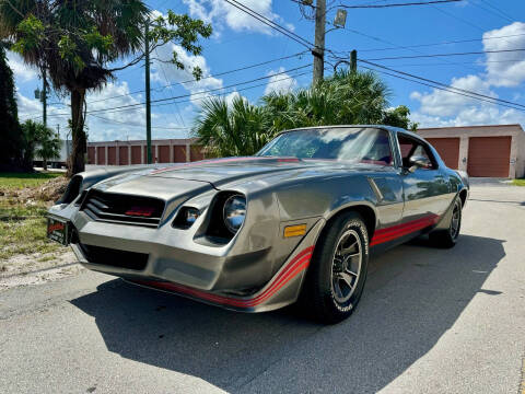 1980 Chevrolet Camaro for sale at American Classics Autotrader LLC in Pompano Beach FL