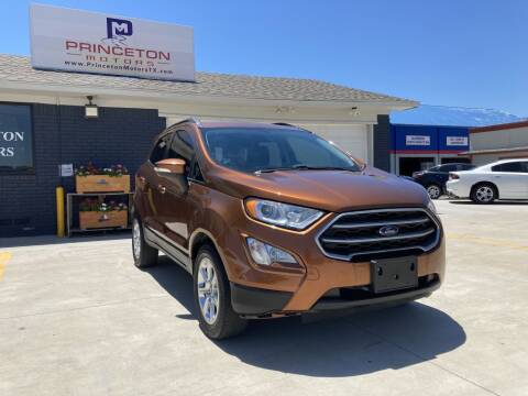 2019 Ford EcoSport for sale at Princeton Motors in Princeton TX
