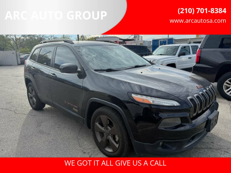 2016 Jeep Cherokee for sale at ARC AUTO GROUP in San Antonio TX