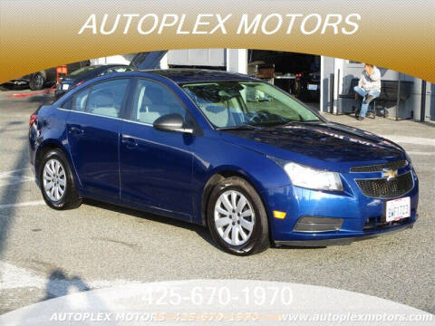 2012 Chevrolet Cruze for sale at Autoplex Motors in Lynnwood WA