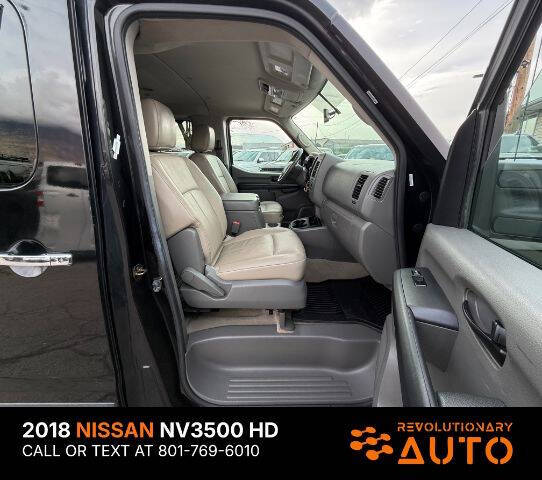 2018 Nissan NV 3500 HD SL