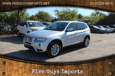 2013 BMW X3 for sale at Five Guys Imports in Austin TX