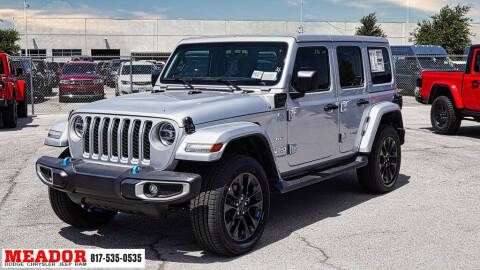 2022 Jeep Wrangler Unlimited for sale at Meador Dodge Chrysler Jeep RAM in Fort Worth TX