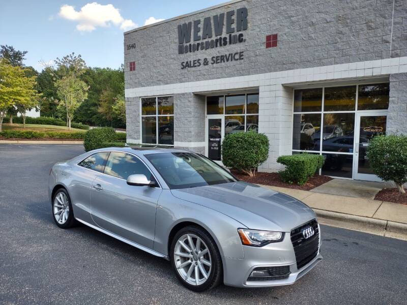 2015 Audi A5 for sale at Weaver Motorsports Inc in Cary NC