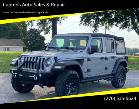 2018 Jeep Wrangler Unlimited for sale at Captens Auto Sales & Repair in Bowling Green KY