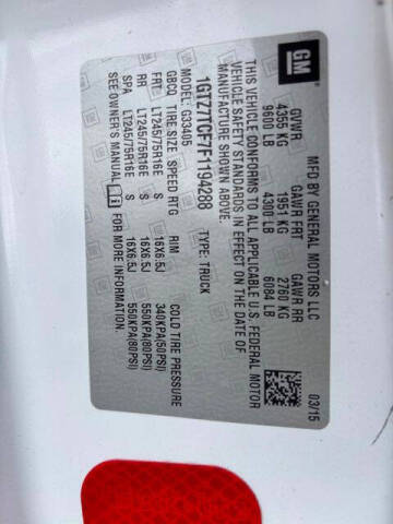 2015 GMC Savana 3500