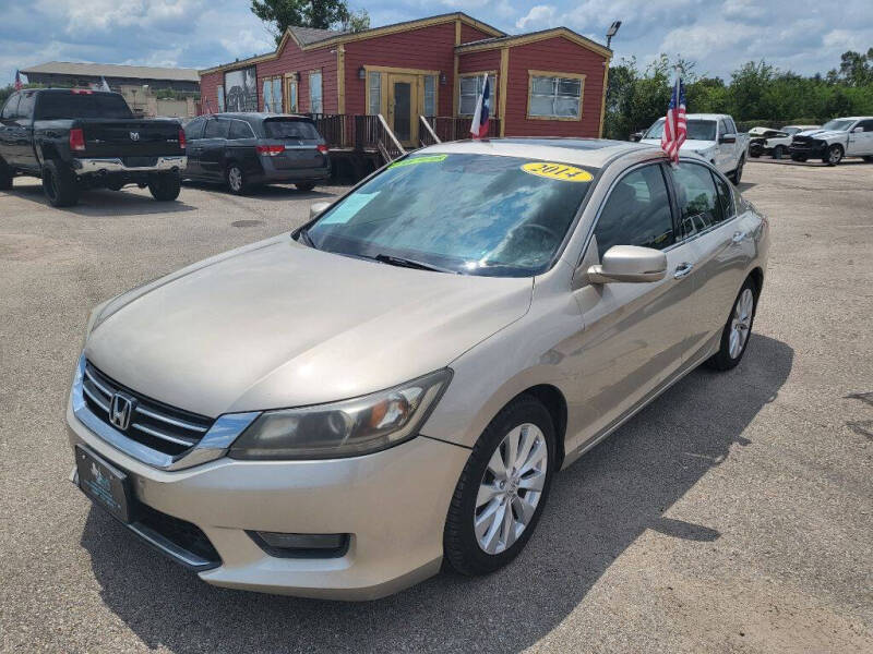 2014 Honda Accord for sale at JAVY AUTO SALES in Houston TX