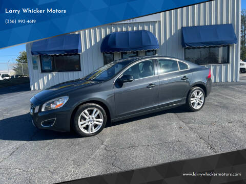 2013 Volvo S60 for sale at Larry Whicker Motors in Kernersville NC