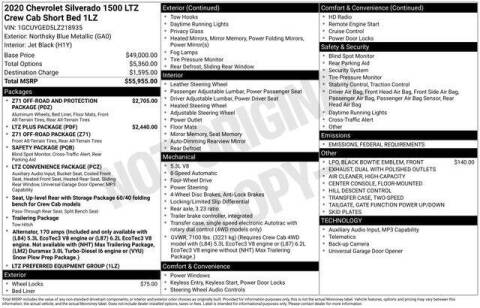 2020 Chevrolet Silverado 1500