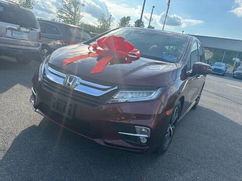 2018 Honda Odyssey for sale at Charlotte Auto Group, Inc in Monroe NC