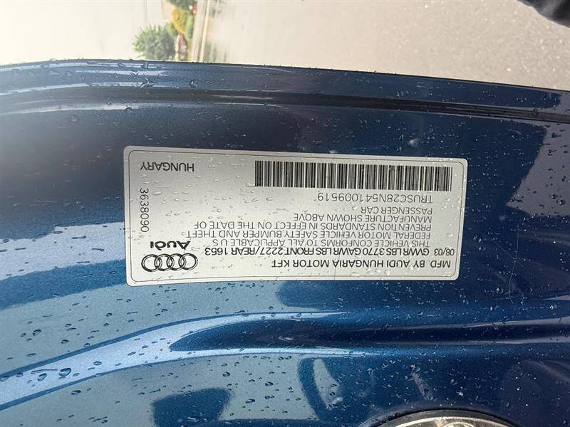 Dk. Blue 2004 Audi TT 180hp 180hp 2dr Turbo Coupe 28