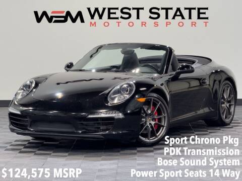 2013 Porsche 911 for sale at WEST STATE MOTORSPORT in Federal Way WA