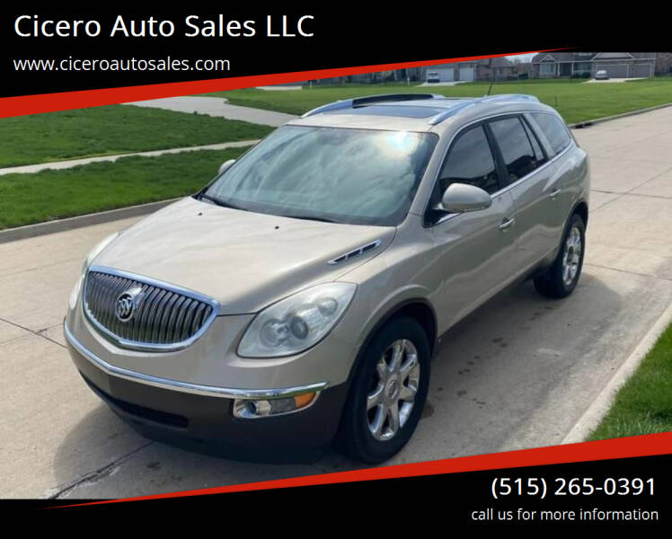 2008 Buick Enclave for sale at Cicero Auto Sales LLC in Des Moines IA