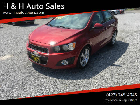 2012 Chevrolet Sonic for sale at H & H Auto Sales in Athens TN