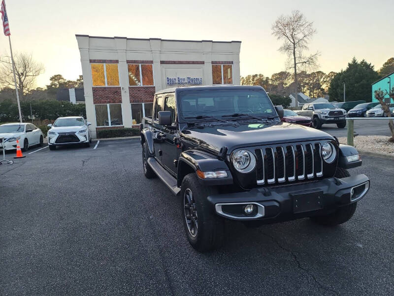 2021 Jeep Gladiator for sale at Best Buy Wheels in Virginia Beach VA