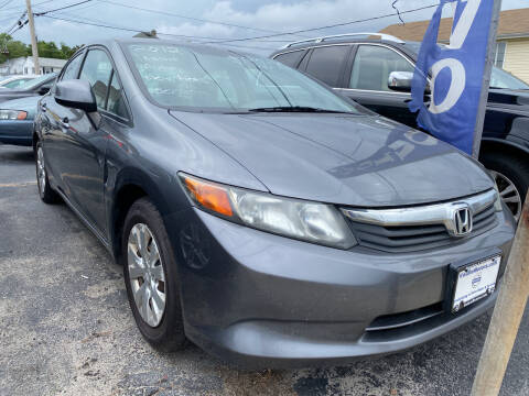 2012 Honda Civic for sale at Volare Motors in Cranston RI