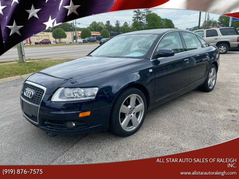 2008 Audi A6 for sale at All Star Auto Sales of Raleigh Inc. in Raleigh NC