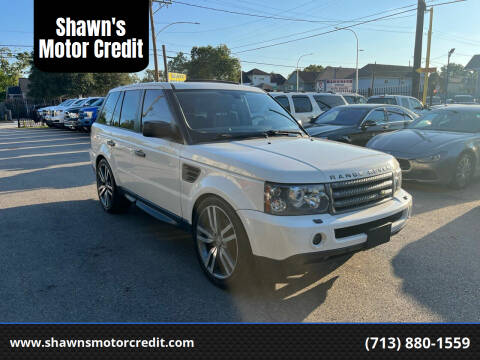 2009 Land Rover Range Rover Sport for sale at Shawn's Motor Credit in Houston TX