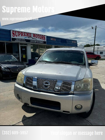 2007 Nissan Titan for sale at Supreme Motors in Leesburg FL