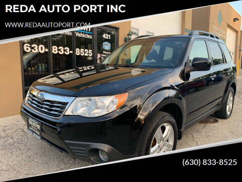 2010 Subaru Forester for sale at REDA AUTO PORT INC in Villa Park IL