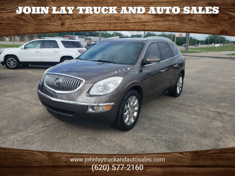 2012 Buick Enclave for sale at John Lay Truck and Auto Sales in Independence KS