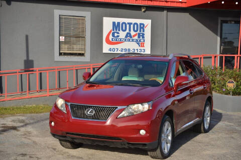 2012 Lexus RX 350 for sale at Motor Car Concepts II - Kirkman Location in Orlando FL