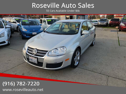 2010 Volkswagen Jetta for sale at Roseville Auto Sales in Roseville CA