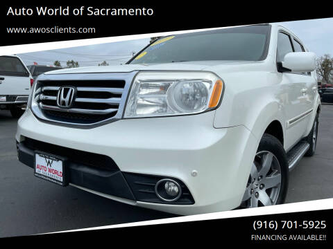 2014 Honda Pilot for sale at Auto World of Sacramento Stockton Blvd in Sacramento CA