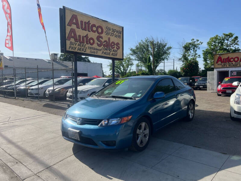 2007 Honda Civic for sale at AUTCO AUTO SALES in Fresno CA