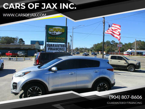 2019 Kia Sportage for sale at CARS OF JAX INC. in Jacksonville FL