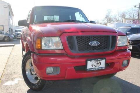 2004 Ford Ranger for sale at Auto Chiefs in Fredericksburg VA