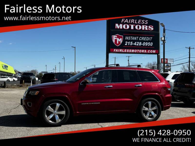 2015 Jeep Grand Cherokee for sale at Fairless Motors in Fairless Hills PA