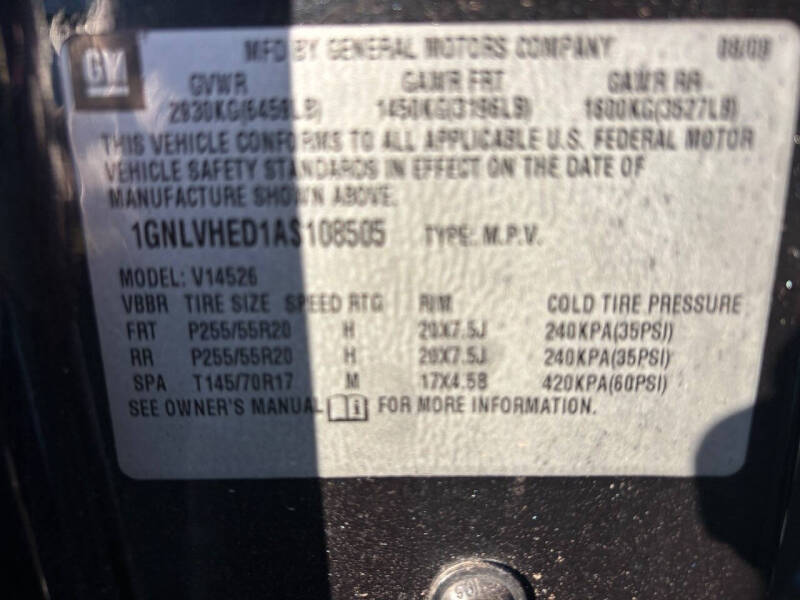 2010 Chevrolet Traverse LTZ